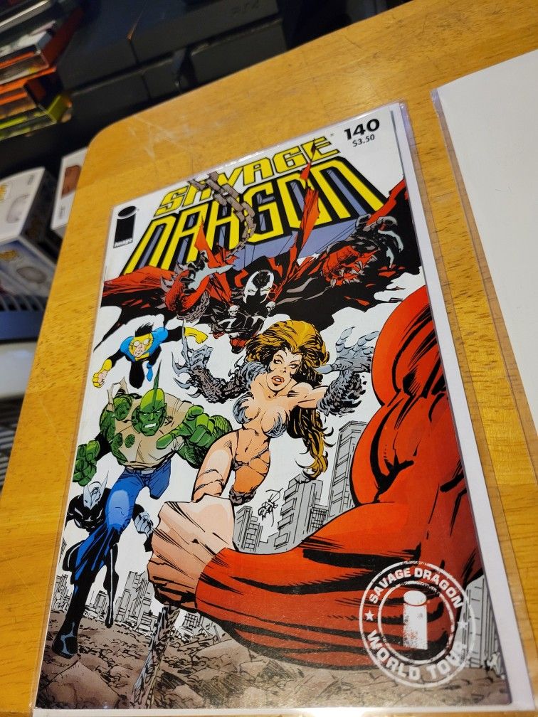 Image Comics Savage Dragon #140 Invincible Appearance Low Print