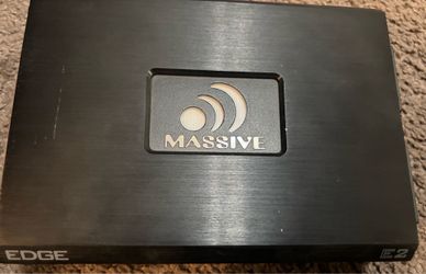Massive Audio Nano Edge E2 800W RMS Mono Block Amp.