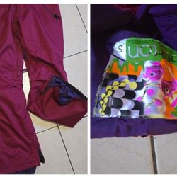 Ladies Burton ski/board pant size S maroon $55,  Holmdel nj
