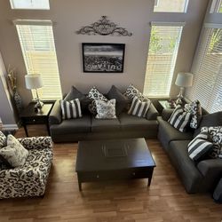 Ashley Furniture Couch and Table Set