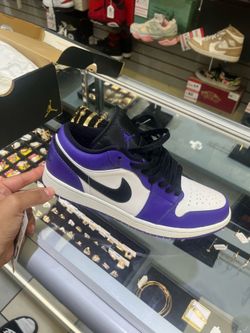 jordan 1’s low court purple