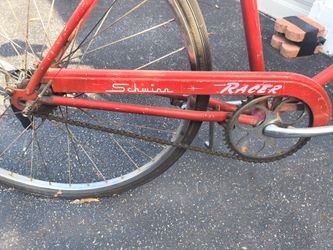 Vintage Schwinn bike with carriage