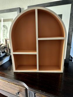 Wooden Table Top Cubby