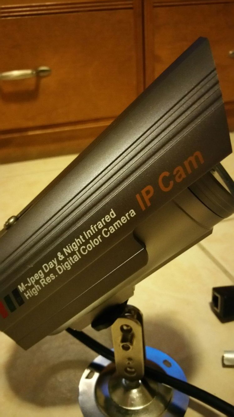 IP high resolution digital color camera