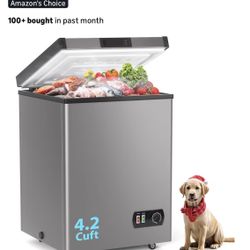 4.2 Cu.Ft, Compact Deep Freezer/Fridge