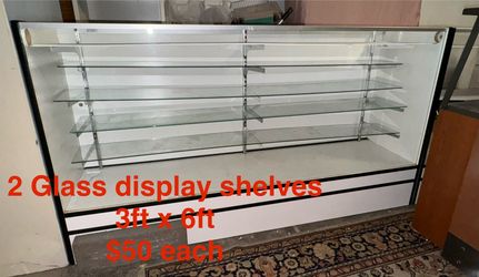 Glass Display Shelves