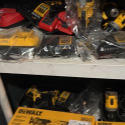 New tools, in good condition.  Prices vary, ranging from $50 -$ 99 to   $580 . $6700  There is a one month warranty , the money is not returned, only
