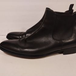 To Boot New York Myles Leather Chelsea Boots Black Size 12 .