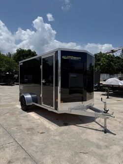 Alcom 6 x 12 Aluminum Enclosed Trailer 3.5k