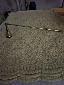 Vintage Solid Brass Candle Snuffer