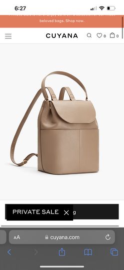 Cuyana Leather Backpack