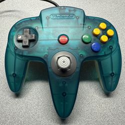 Nintendo 64 Controller  - Clear Blue
