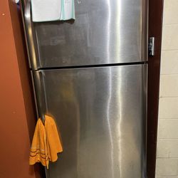 Stainless Steel Frigidaire Refrigerator 
