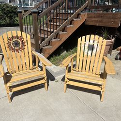 Adirondack Chairs - Wooden Adjustable Chairs