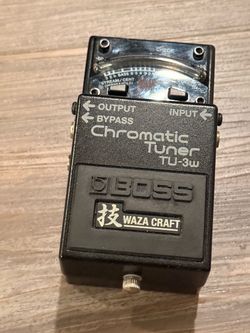 Boss TU-3W Waza Craft Chromatic Tuner Pedal