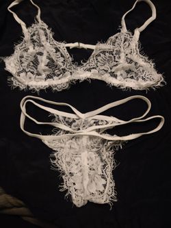 Lingerie XL White Lace