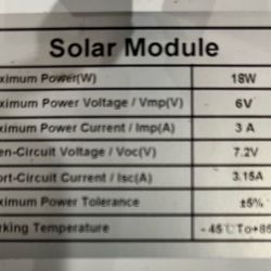 Solar Lights With USB Charging Cable 