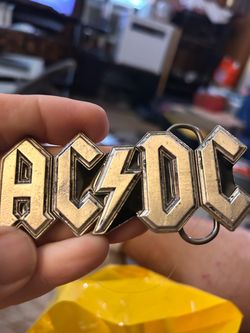 AC/DC belt buckle