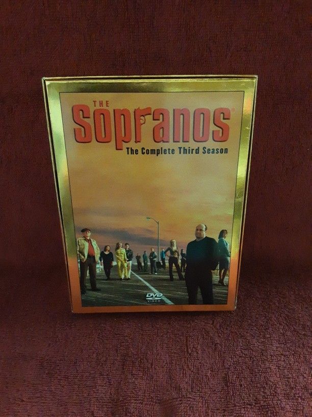 HBO The Sopranos The Complete Third Season 3rd 3 DVD 4 Disc Set