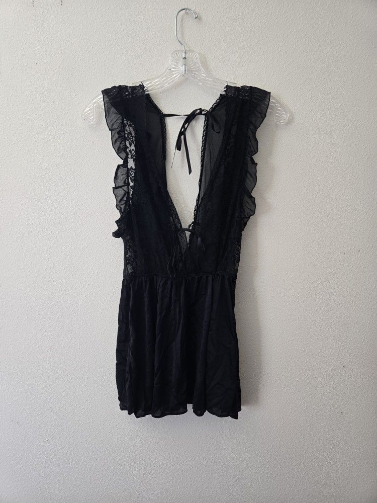 Black Lingerie Top