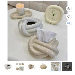 Modern Ceramic tissue Box