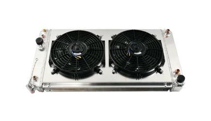 Radiator+Shroud+Fan for 1(contact info removed) 2000 Chevy S10 LS Swap Aluminum