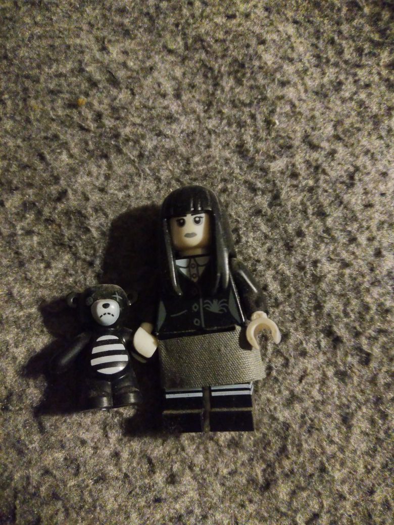Lego Spooky Goth Girl
