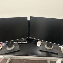 2 24’ View Sonic Monitors
