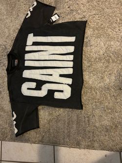 Saint Cropped Sweatshirt with Tags