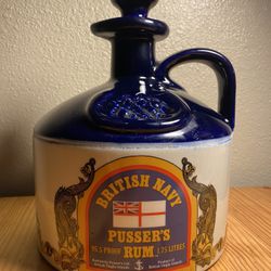 Vintage Pussers Rum Jug made in England
