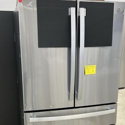  New GE Profile French Door Refrigerator- Manufacturer Warranty 1 Year 
