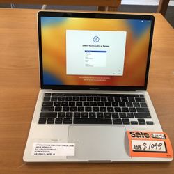 (2020) 13” MACBOOK PRO TOUCHBAR / 1 TB SSD / 16 GB MEMORY / M1 CHIP