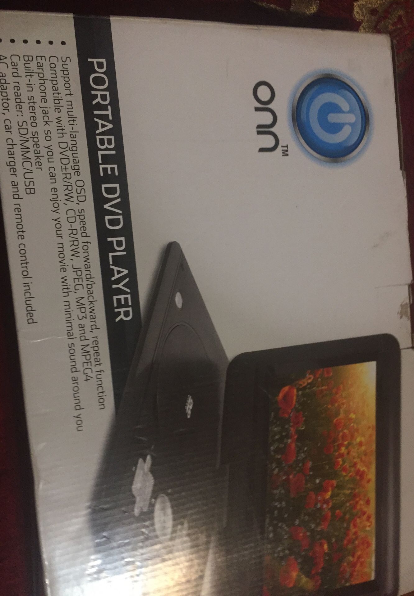 Portable DVD player