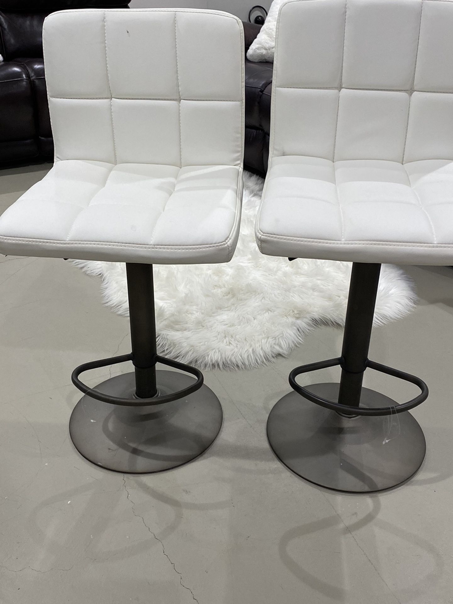 White Bar Stools