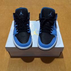 NIKE AIR JORDAN 1 LOW University Blue/Black