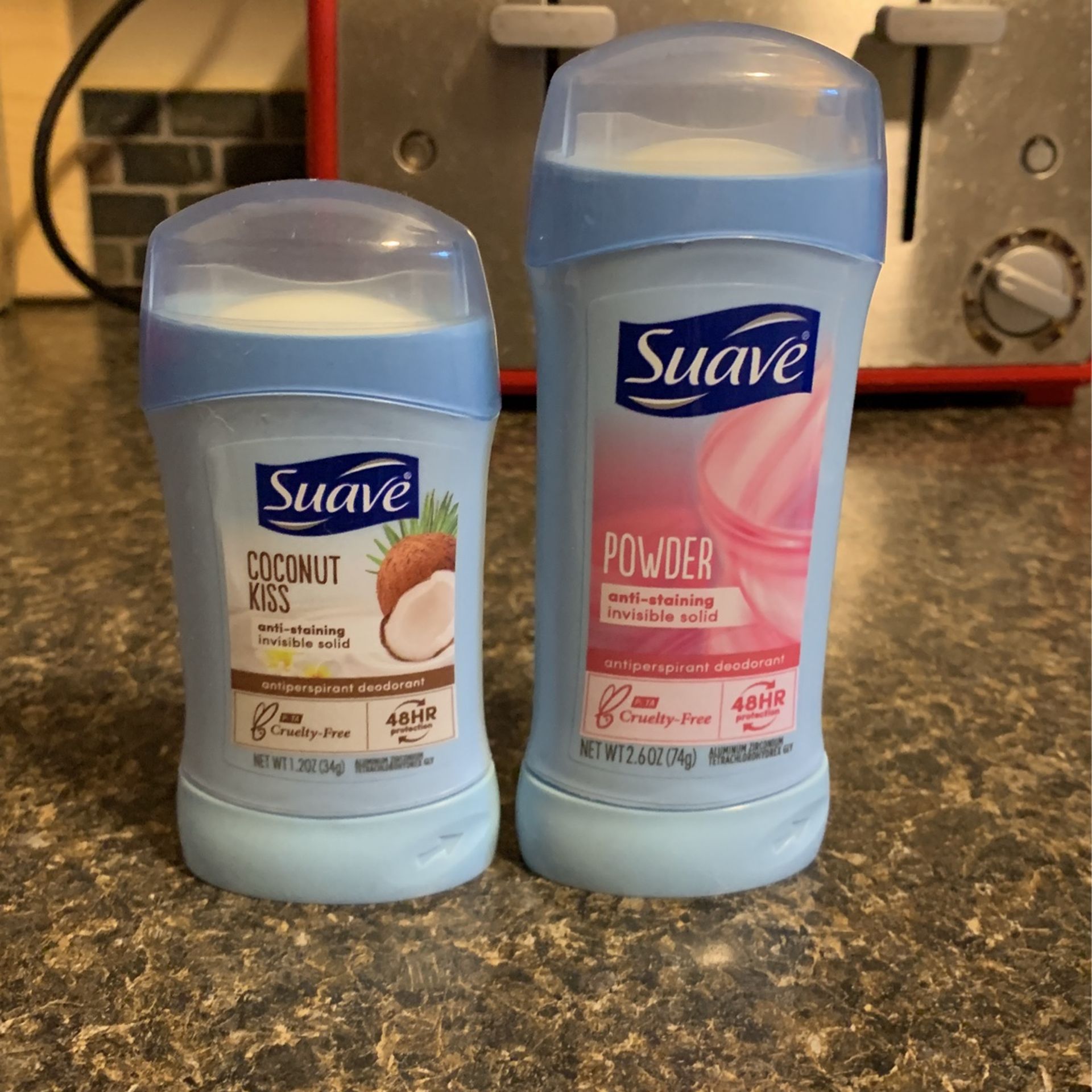 Suave Antiperspirant Deodorants-2 Items!($3.36+ Value)