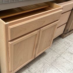 Unfinished Kitchen Cabinets