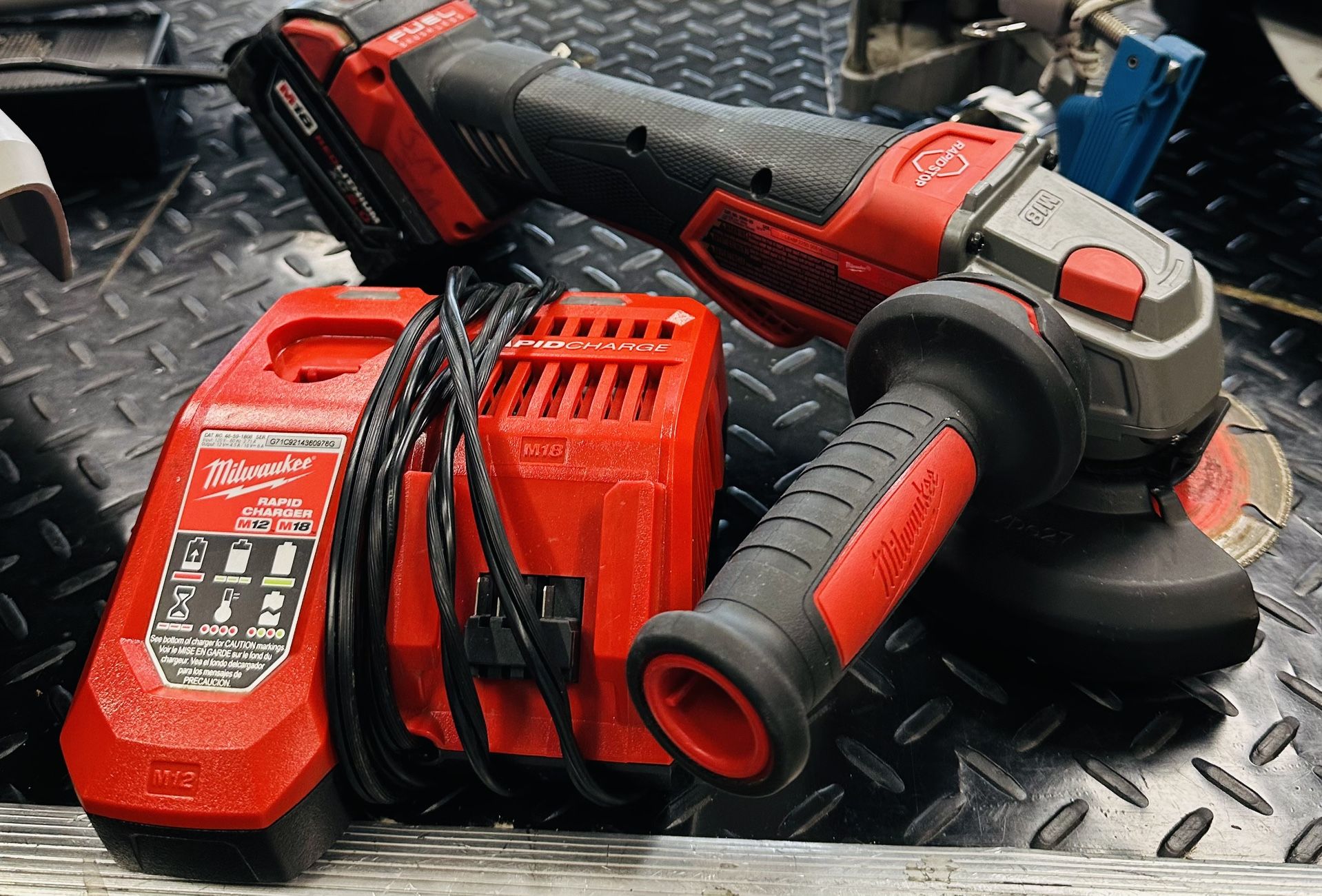 Milwaukee Grinder Set