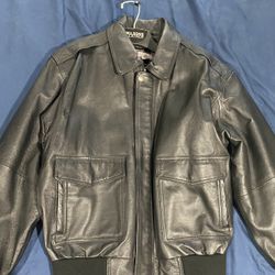 Mens Vintage Wilson Leather Jacket