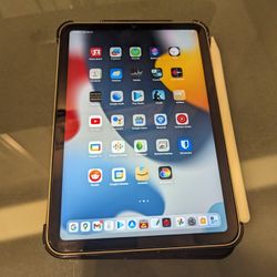 iPad Mini 6 With Apple Pencil 