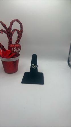 Silver Heart Ring 