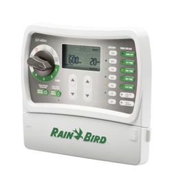 controlador de riego para interiores Rain Bird SST600IN de 6 estaciones.