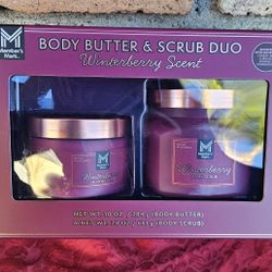 Body Butter & Scrub Winterberry Scent