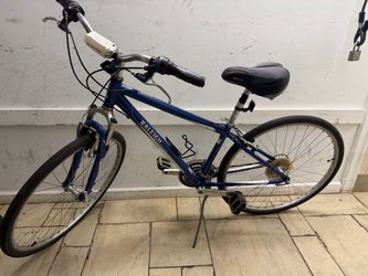 Raleigh Blue Hybrid Bicycle