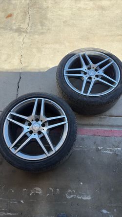 Mercedes 2 rims
