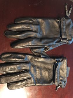Ladies Harley leather gloves