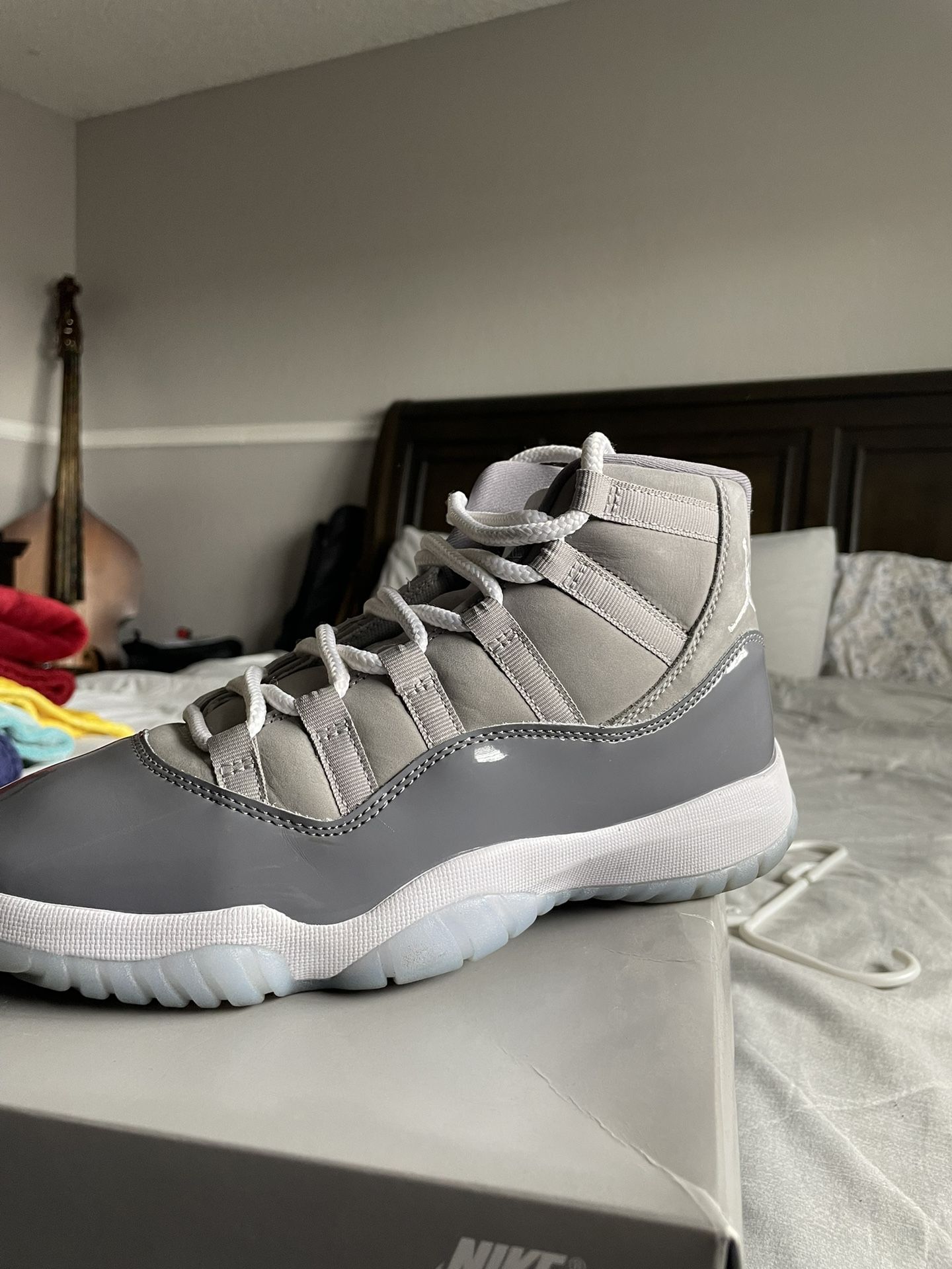 Cool Greys Jordan 11s     Size 8
