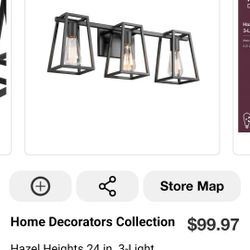3 Light's Vanity Fixtures