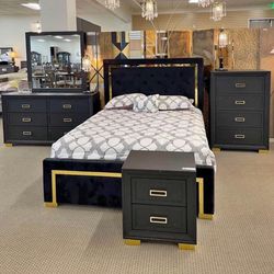 NEW BEDROOM FURNITURE SET FROM 3pc To 5pc MATTRESS AVAILABLE SECTIONAL SOFA AND MORE