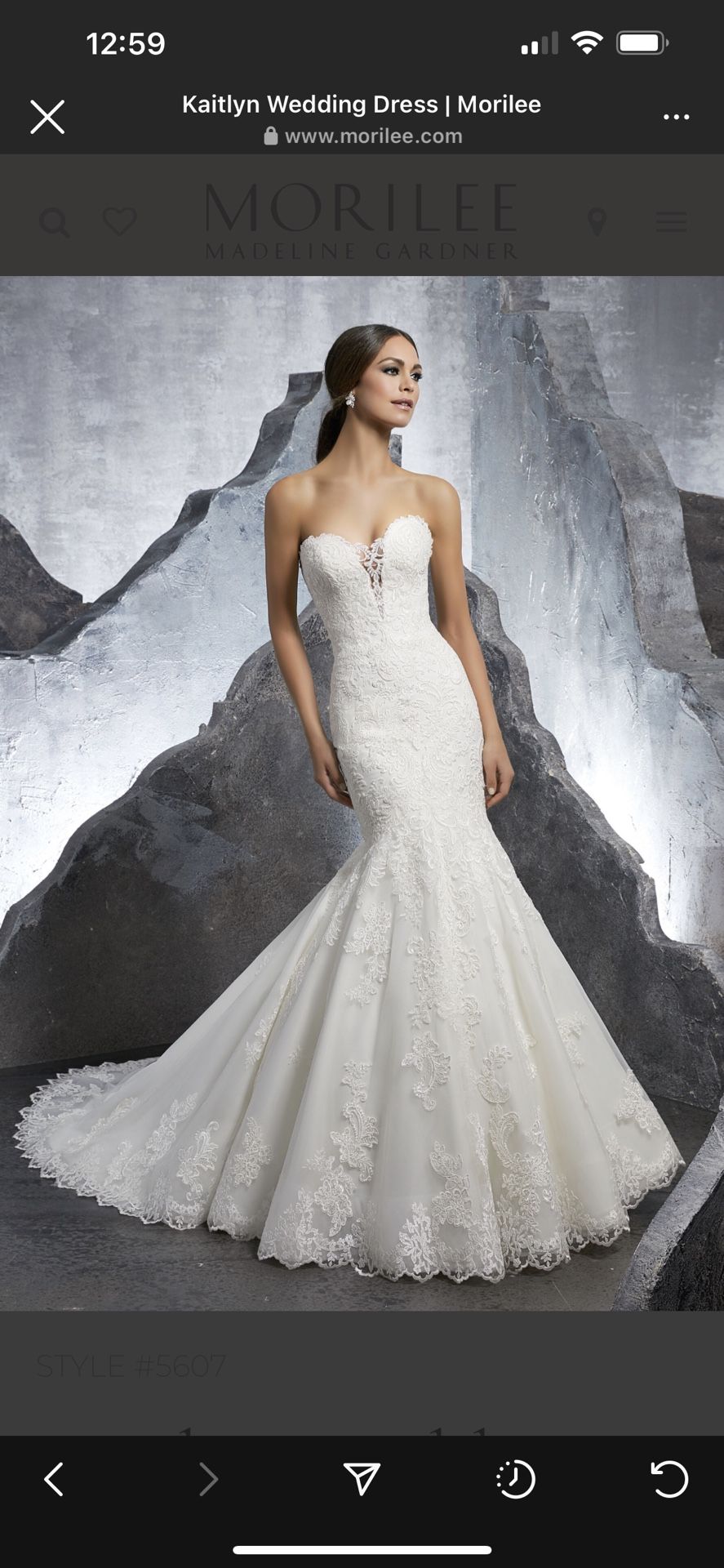 Mori Lee Wedding Dress